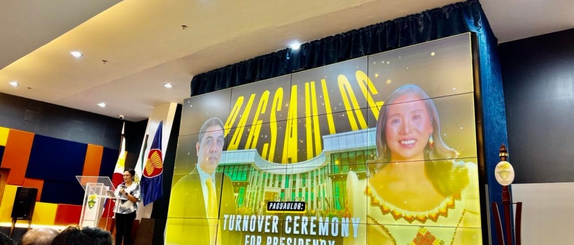 PAGSAULOG: Turnover Ceremony for Presidency