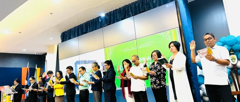Newly Reclassified Faculty Members Take Earnest Oath