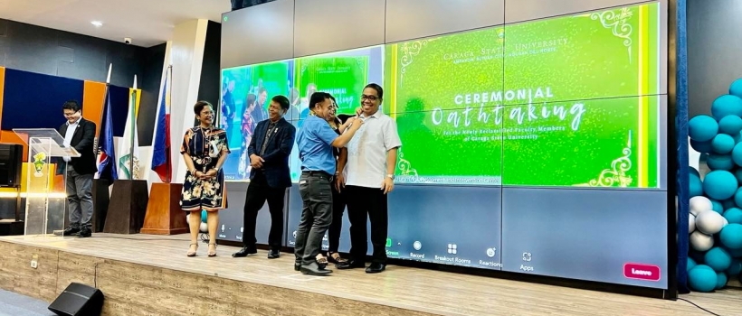 Newly Reclassified Faculty Members Take Earnest Oath