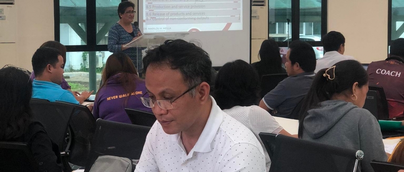 Recalibration of the CSU Process Owners and Internal Quality Auditors on ISO 9001:2015