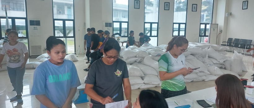On Welfare: CSU employees receive one-time rice assistance grant 