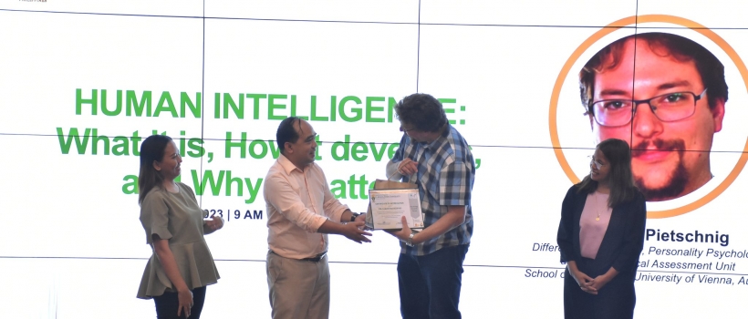 CHASS boosts research and extension engagement through Human Intelligence forum with Dr. Pietschnig
