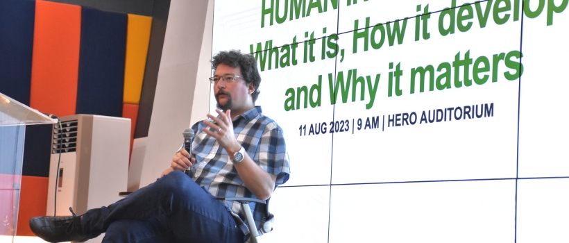 CHASS boosts research and extension engagement through Human Intelligence forum with Dr. Pietschnig
