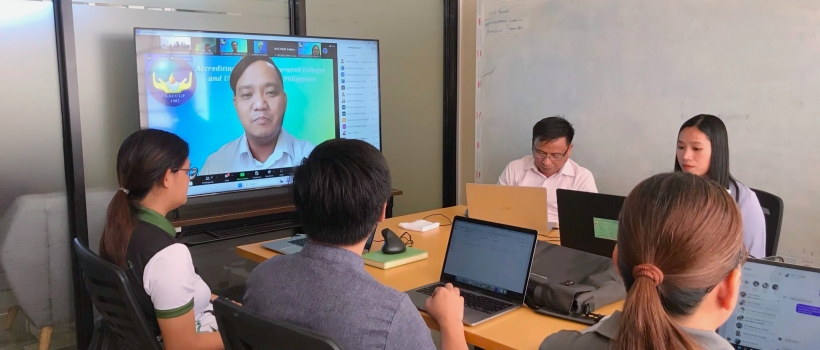 AACCUP visits CMNS, CHASS, and GS for program accreditation