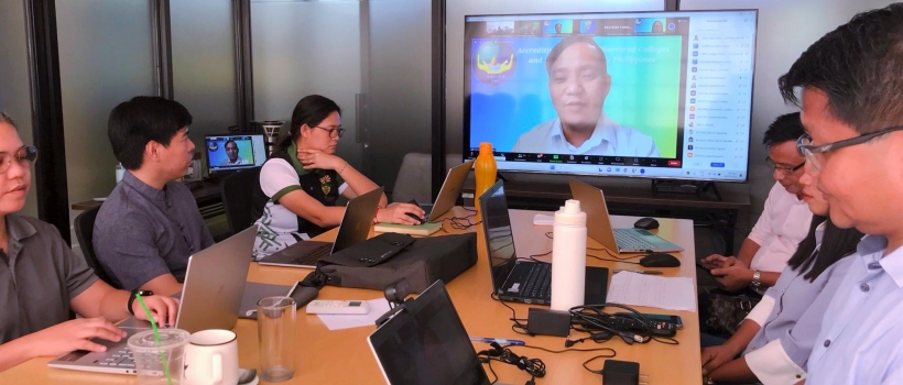 AACCUP visits CMNS, CHASS, and GS for program accreditation
