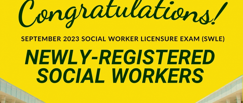 BS Social Work sweeps recent licensure examination results again with 100% passing rate; Coles hails as Top 7