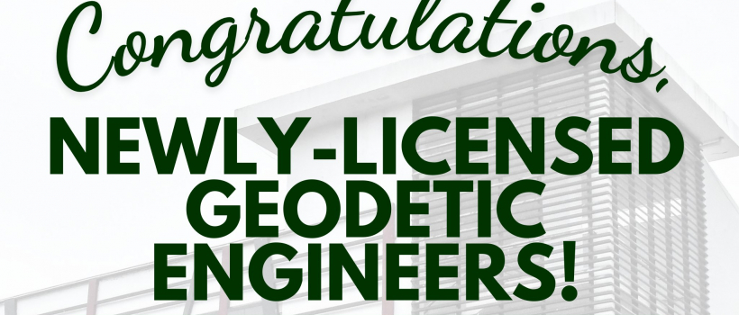CSUans devour top spots in latest Geodetic Engineering licensure exam results