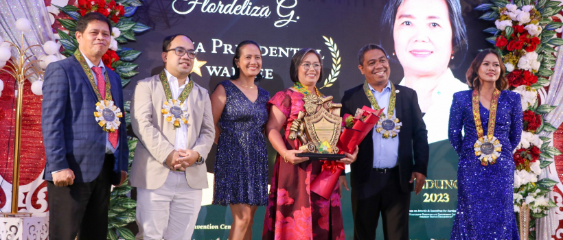 Prof. Alburo becomes the first recipient of LIKHA Presidential Award