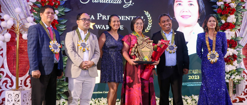 Prof. Alburo becomes the first recipient of LIKHA Presidential Award