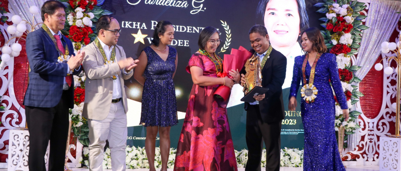 Prof. Alburo becomes the first recipient of LIKHA Presidential Award