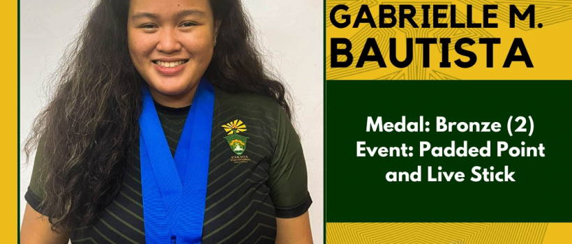 CSU arnis athletes bring medals from 2023 Philippine National Games