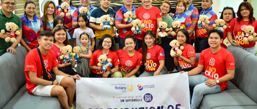 Rotary Club of Central Butuan brings Bears of Joy to CSU