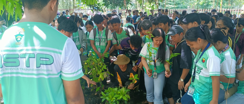 CSU starts Lawaan Park Project with 2,000 seedlings planted