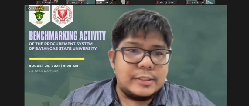 CSU Benchmarks Procurement Processes of Batangas State University