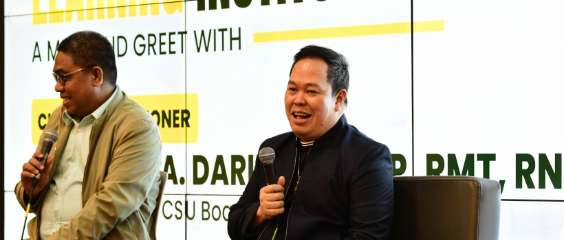 Commissioner Darilag visits CSU
