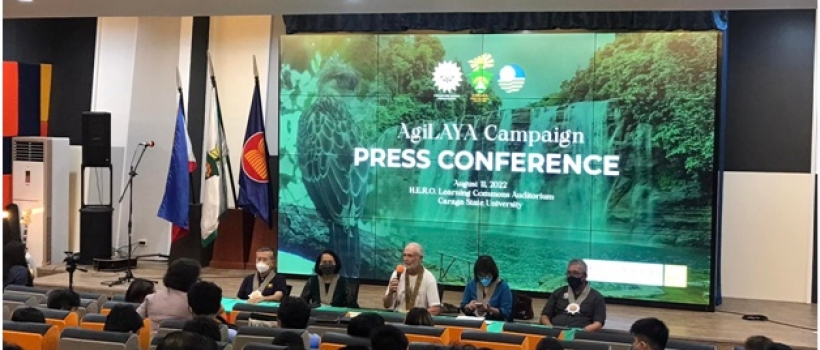 CSUwith Philippine Eagle Foundation and DENR-Caragahosted AgiLAYA Campaign