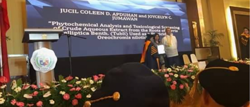 Biology Faculty Wins Best Poster Award in NAST 2019