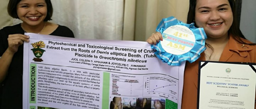 Biology Faculty Wins Best Poster Award in NAST 2019