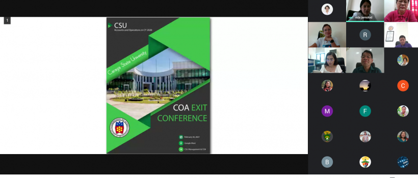 CSU and COA Ends FY 2020 with a Resounding Virtual Exit Conference