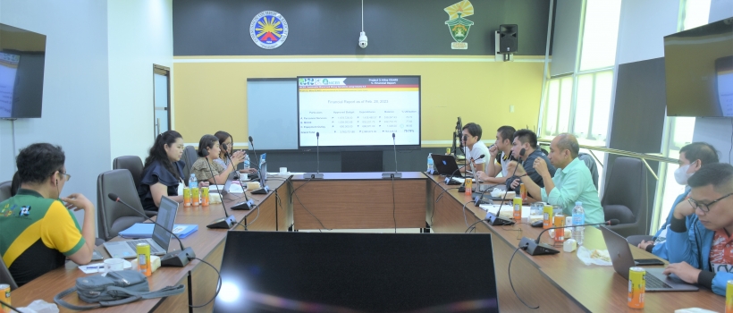 DOST - PCIEERD and CSU Project Leaders take stretch for the NICER Program