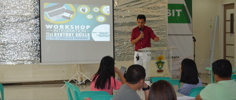 OVPAA Holds Workshop on 21st Century Skills Integration to all Curricular Programs