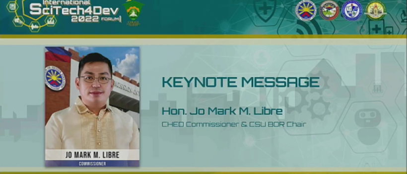 CHED Commissioner Libre underscores the relevance of innovation and research in future advancement