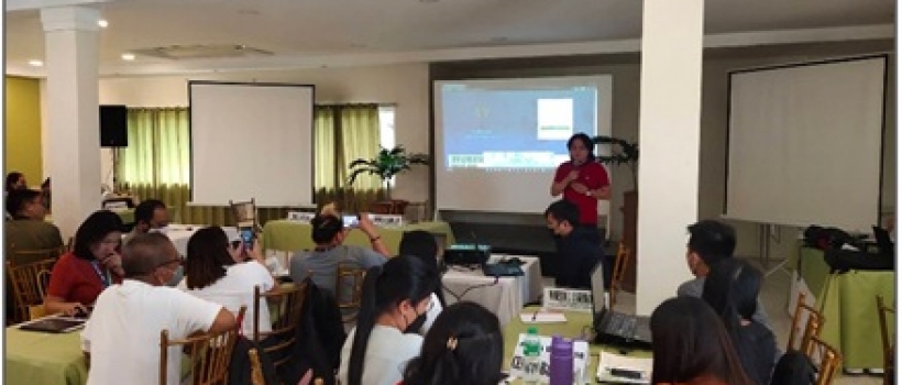CSU-ICTC Project Team Takes Part in DENR’s Information System Roll Out
