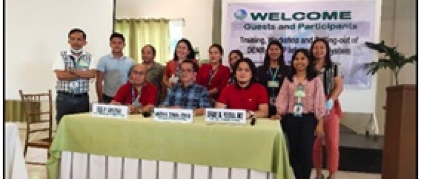 CSU-ICTC Project Team Takes Part in DENR’s Information System Roll Out