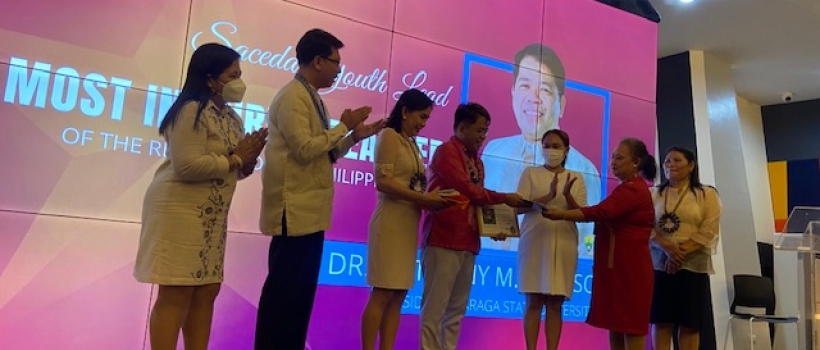 Saceda Awards MIT to CSU President