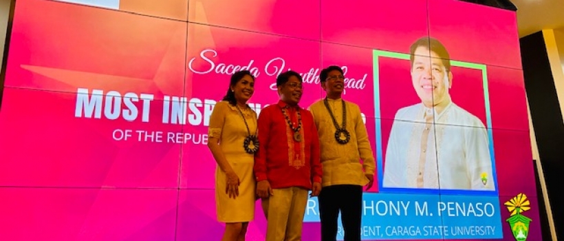 Saceda Awards MIT to CSU President