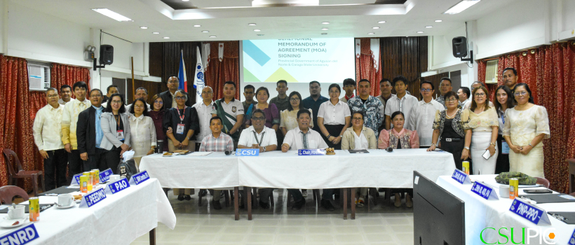 CSU, Agusan del Norte collaborate to improve disaster resilience and management