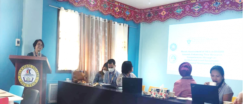 CSU Initiates R&D Handholding with Sulu State College