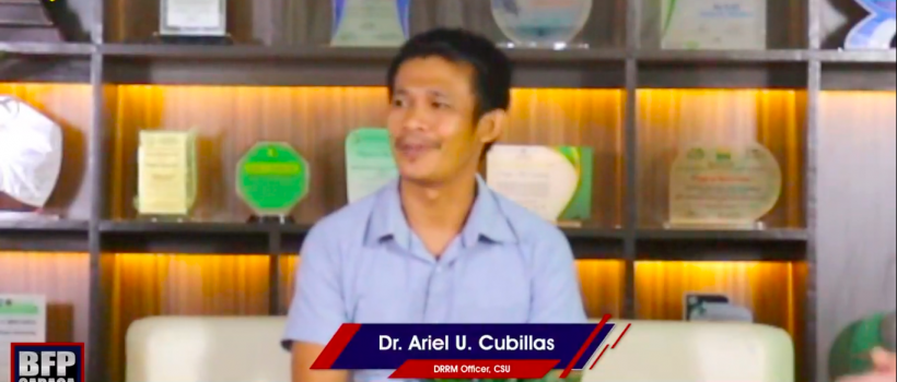 BFP Caraga conducts Oplan Ligtas na Pamayanan at CSU