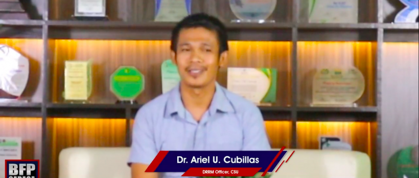 BFP Caraga conducts Oplan Ligtas na Pamayanan at CSU