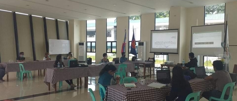  The virtual Public Bidding of three projects under RAF 2020 last September 23, 2020