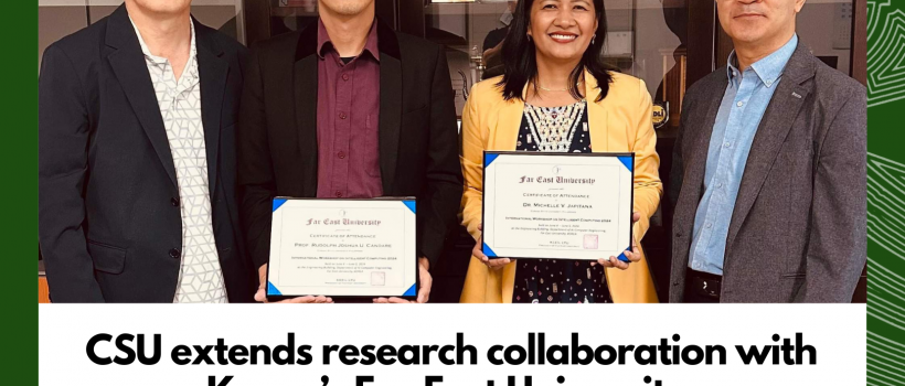 CSU extends research collaboration with Korea’s Far East University 