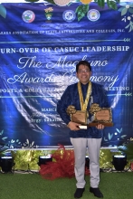 President Penaso receives Magkuno Lifetime Achievement for Leadership Award from CASUC