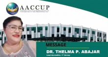 AACCUP Accreditors Note: Nothing but Good words for CSU