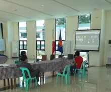  Dialogue and Forum for Ongoing and Incoming 2021 Projects via Google Meet last September 22, 2020 with the Vice President for Administration and Finance Dr. Armie Leila M. Mordeno