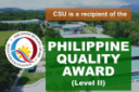 Caraga State University recipient of PQA Level 2 Proficiency in Quality Management