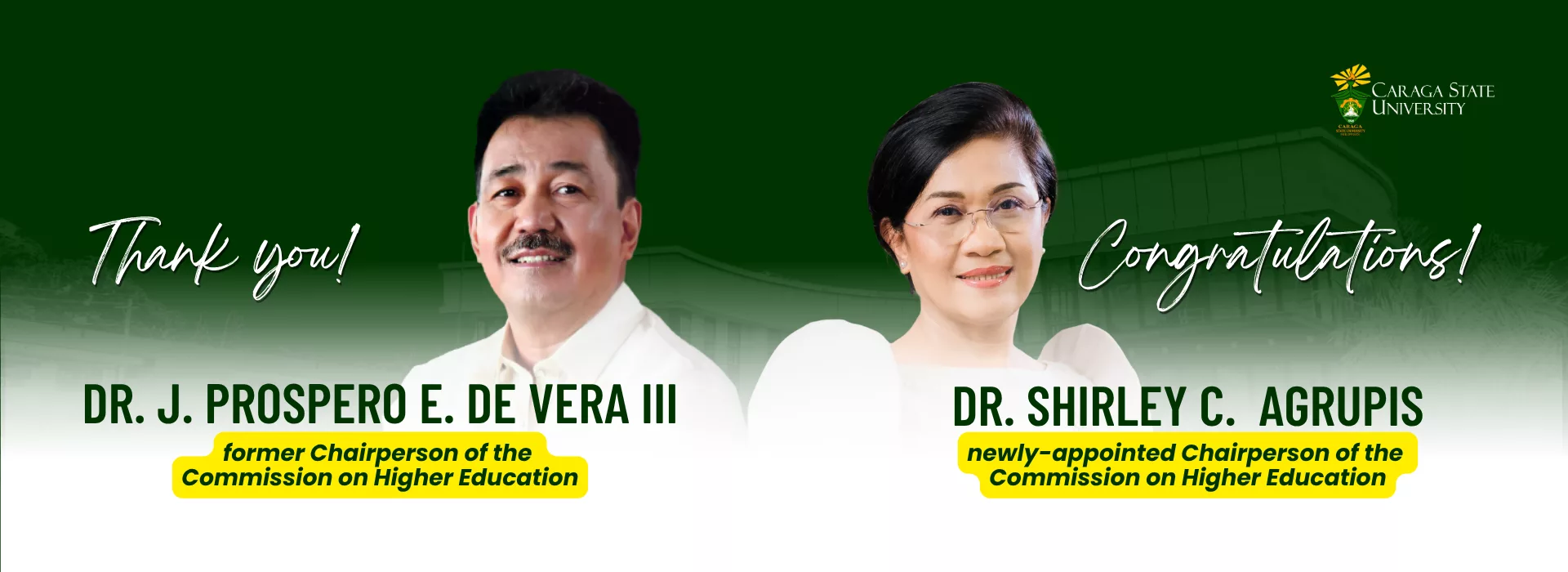 New and Former CHED Chairperson v1